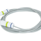 Cable de conexión para electrodos adhesivos PHYSIOPADS, azul/verde