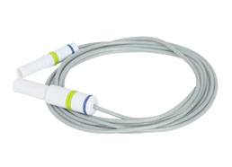 Connection cable for PHYSIOPADS adhesive electrodes, blue/green