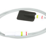 Plattenelektrode EF 10 mit Kabel, rot/grün