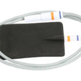 Plate electrode EF 50 with cable, blue/orange