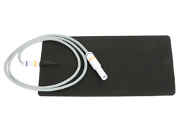 Plattenelektrode EF 200 mit Kabel, blau/orange