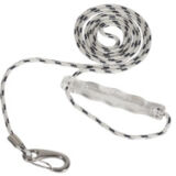 Rope with adjustment handle for countermove belt hip joint