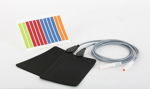 Plattenelektrode EF 100 mit Kabel (2er-Set)
